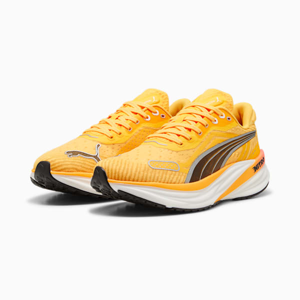 Chaussures de course Magnify NITRO™ Tech 2 Homme, Sun Stream-Sunset Glow-PUMA White, extralarge